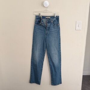 Levi’s Classic Blue Denim Straight Leg